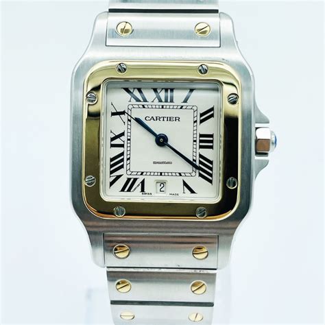 cartier santos quartz vs automatic|cartier santos price guide.